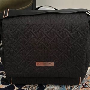 *New* Petunia Pickle Bottom Quilted Backpack Diaper Bag w/ rose gold hardware